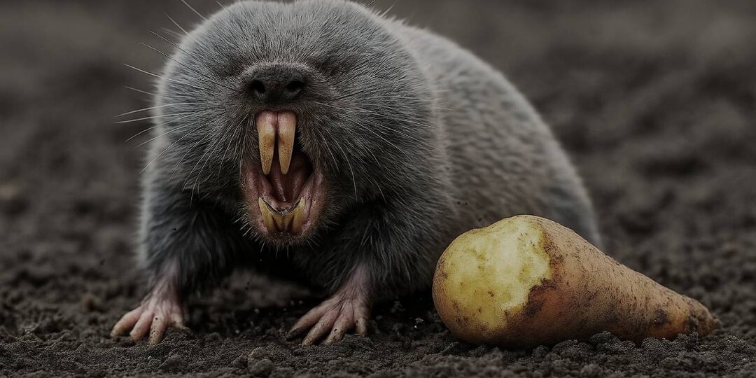 Это не крот. Большинсво дачников и не подозревают, что их урожай портит слепыш. Кто это такой и почему их путают