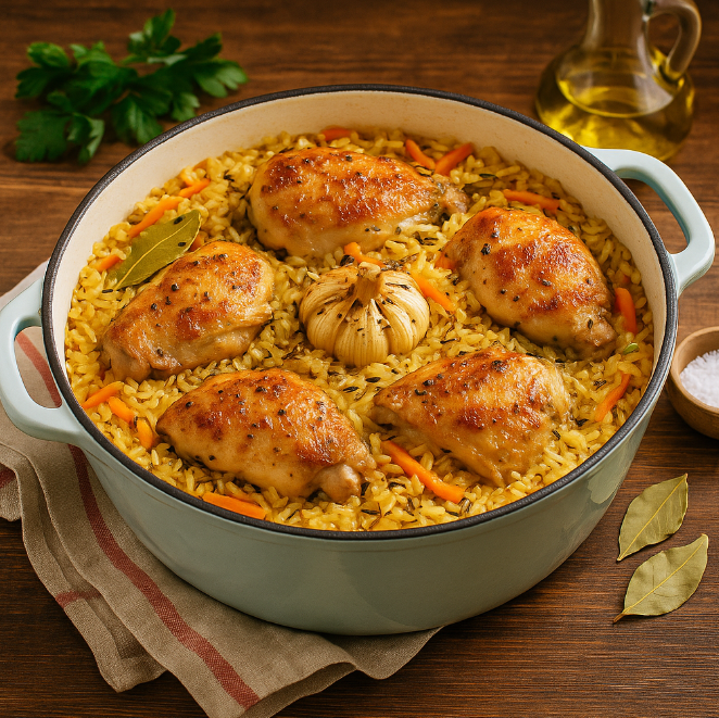 Плов с курицей в духовке рецепты от Дарики