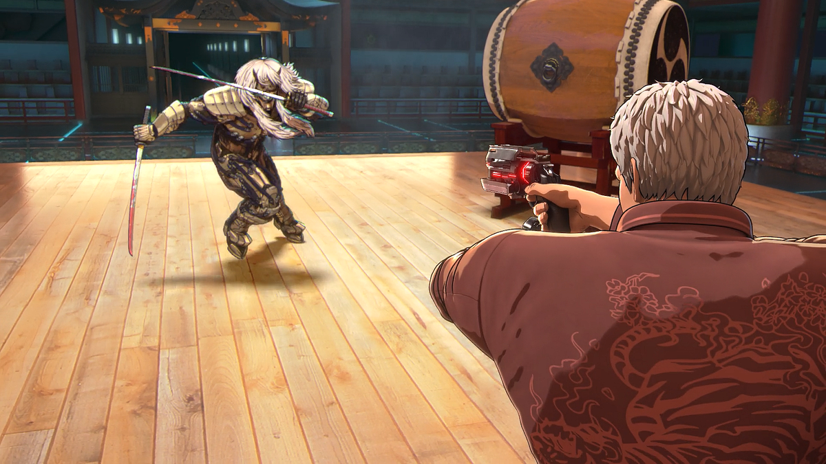 Кадр из мультфильма Видоизменённый углерод: Новая оболочка (2020)