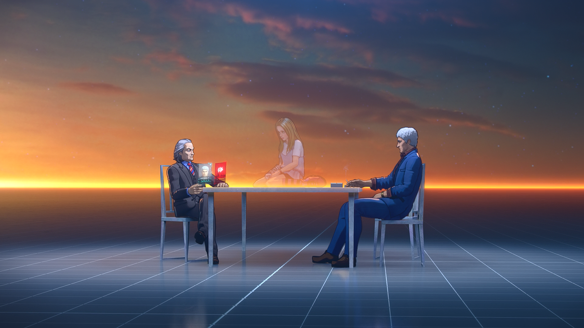 Кадр из мультфильма Видоизменённый углерод: Новая оболочка (2020)