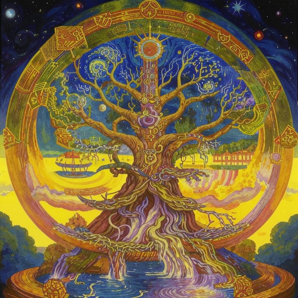 Сакральное древо жизни