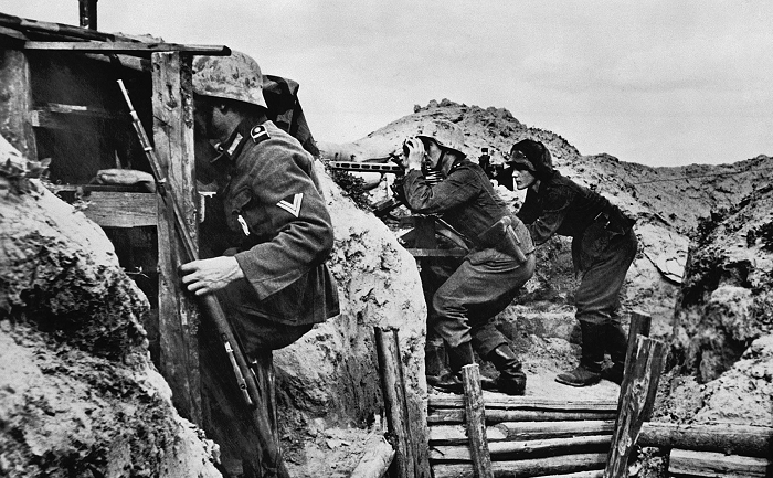 Немецкие укрепления