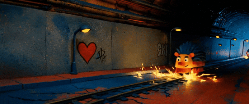 4 ежа из 9 - это поезд, несущийся на скорости