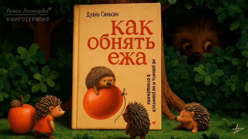Рекомендация книготерапевта: «Как обнять ежа. Не ранить и не раниться в отношениях» Дуань Синьсин