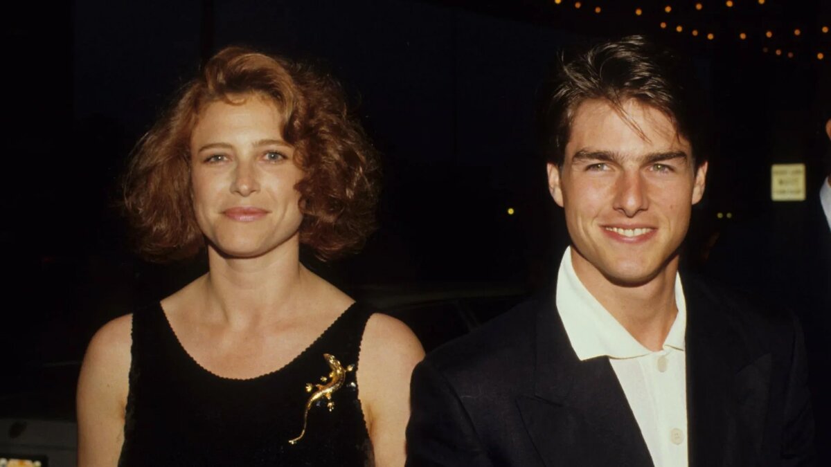 Том Круз и Мими Роджерс 