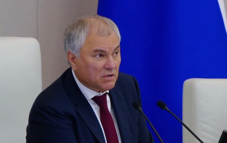 Вячеслав Володин / Фото: Pr Scr telegram.org / Государственная Дума