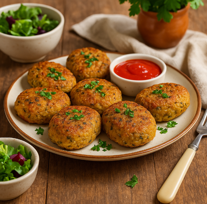 Крупяные котлеты в духовке рецепты от Дарики