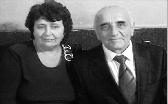 Галущак Леонид Федорович с женой Галиной Родионовной