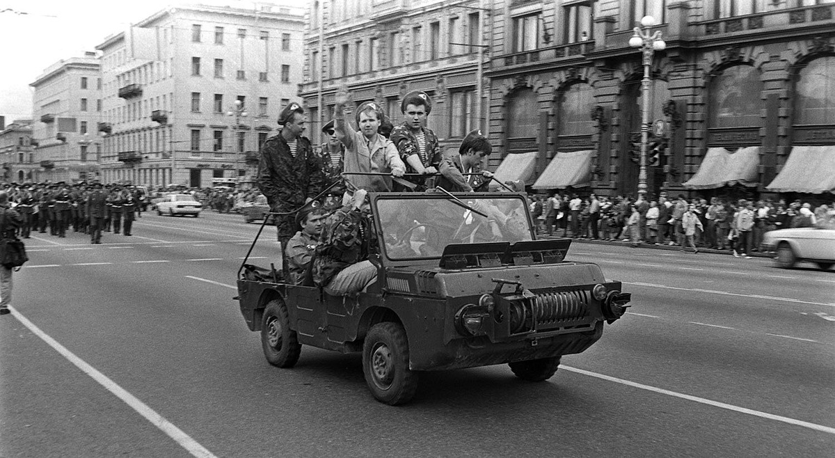 День ВДВ, Москва...