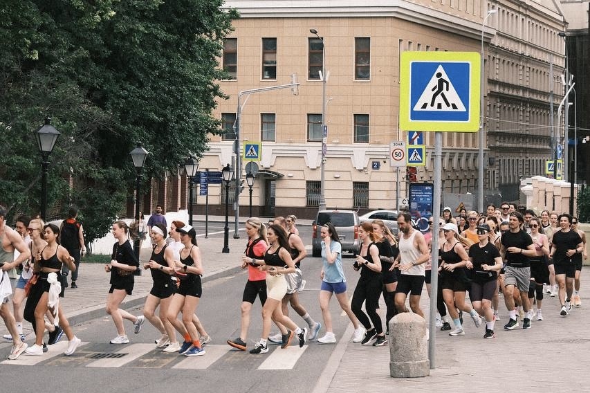 Снимок взят из чата в телеграмме Social Run Community