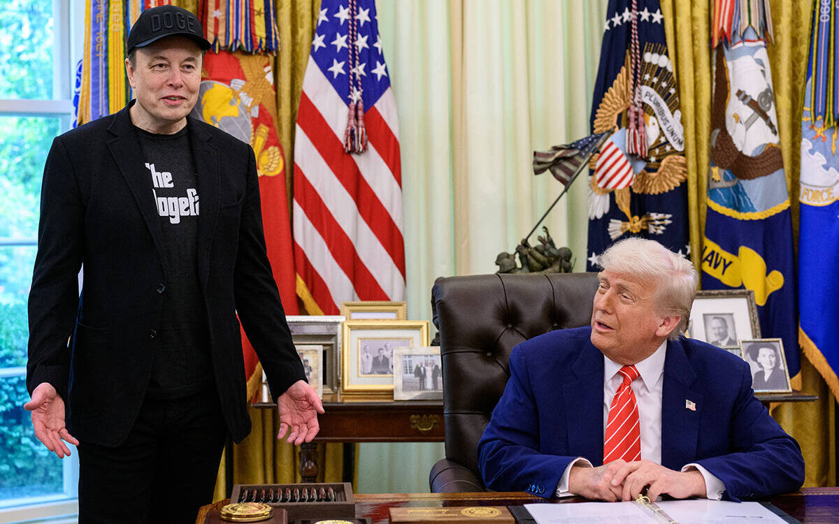 Между Маском и Трампом произошла публичная перепалка из-за предложенного президентом США масштабного законопроекта о сокращении федеральных расходовФото: © The White House