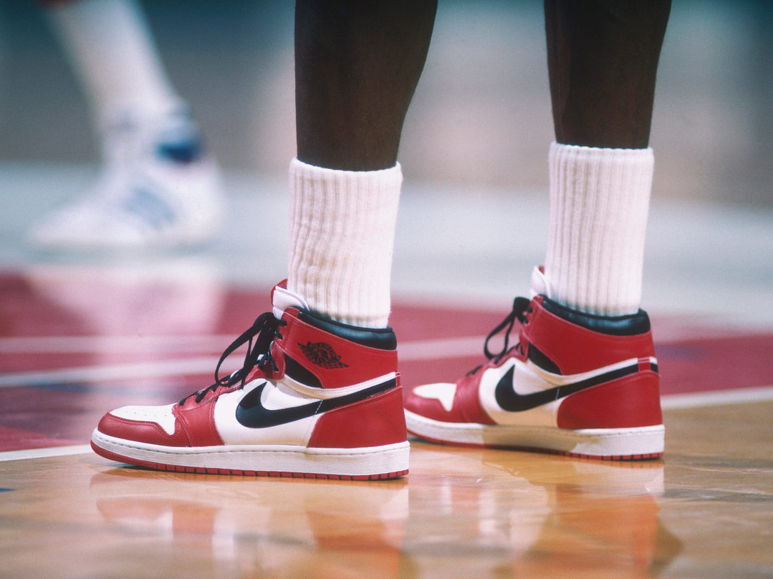 Первая модель кроссовок Nike Air Jordan 1.