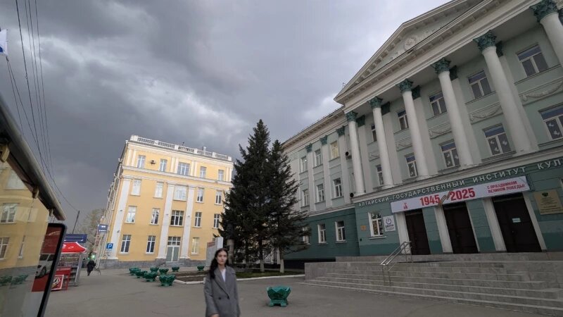     Гроза прошла в Барнауле. Дарья Беркетова