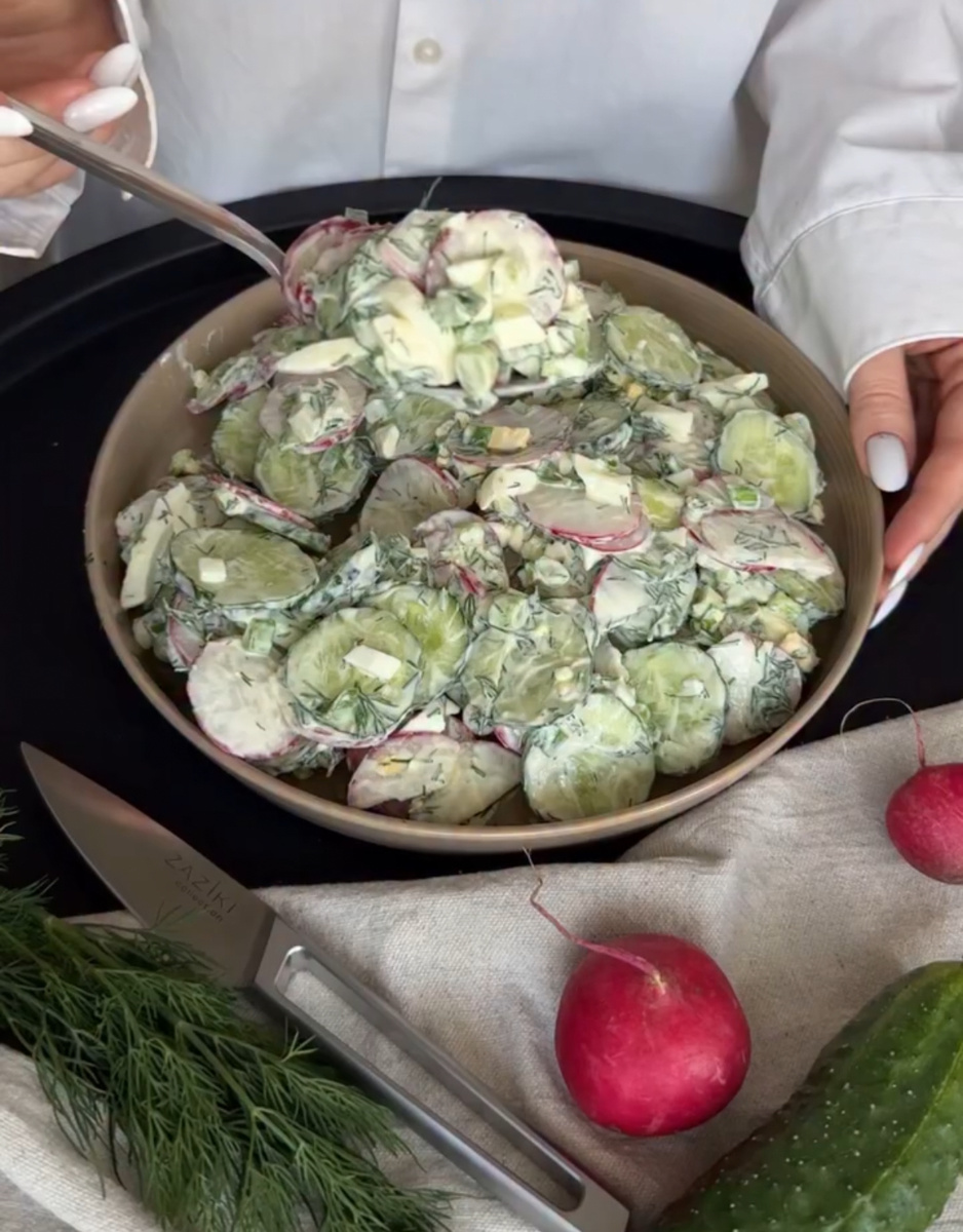 Любимые летние салаты от Йогурт Шоп