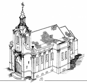 Замковая церковь в Новогрудке, реконструкция