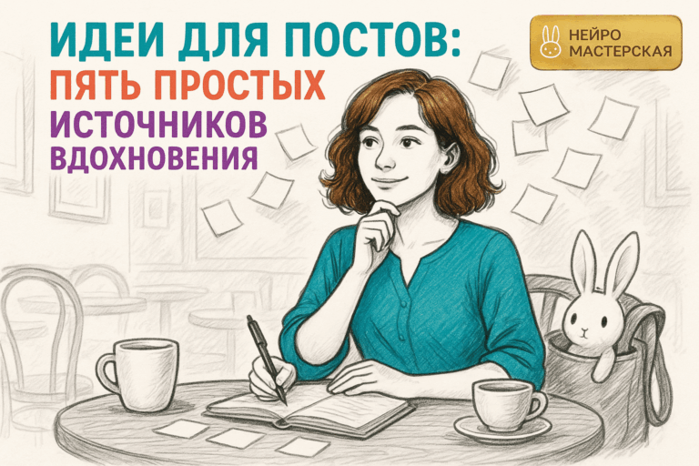    Идеи для постов: пять простых источников вдохновения Оксана Солдатова
