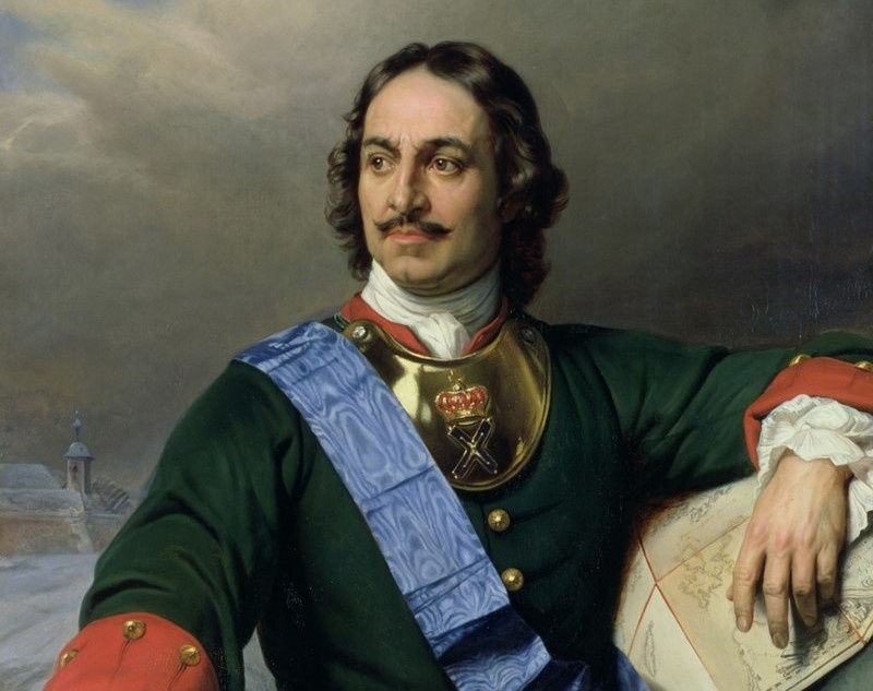 П. Деларош. Пётр Великий. 1838. Кунстхалле, Гамбург / Википедия
