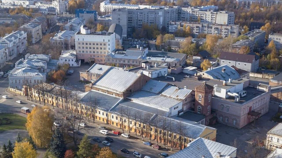 Территория бывшей Ярославской табачной фабрики.📷Фото: Пресс-служба правительства Ярославской области