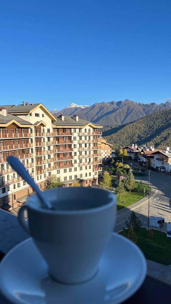 Вид из отеля Rosa Springs 5*