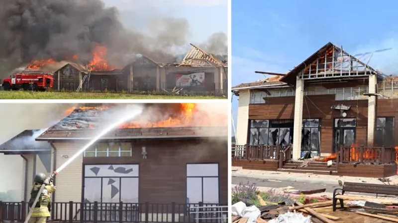 Фото:
коллаж ForPost использованы фотографии телеграм-канала врио губернатора Курской области Александра Хинштейна
Последствия удара