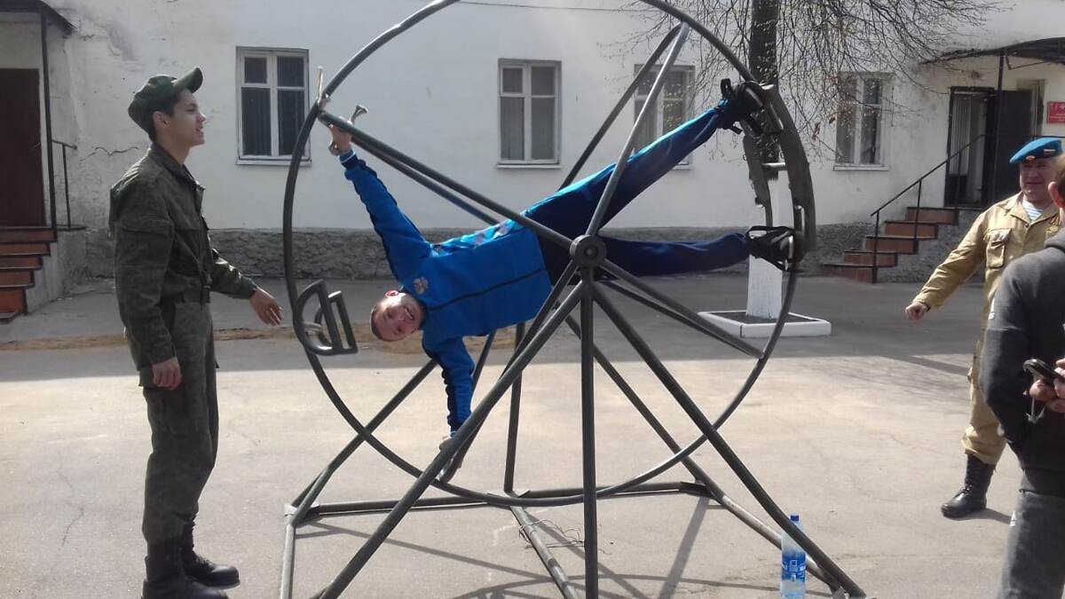 Демонстрация работы тренажёра