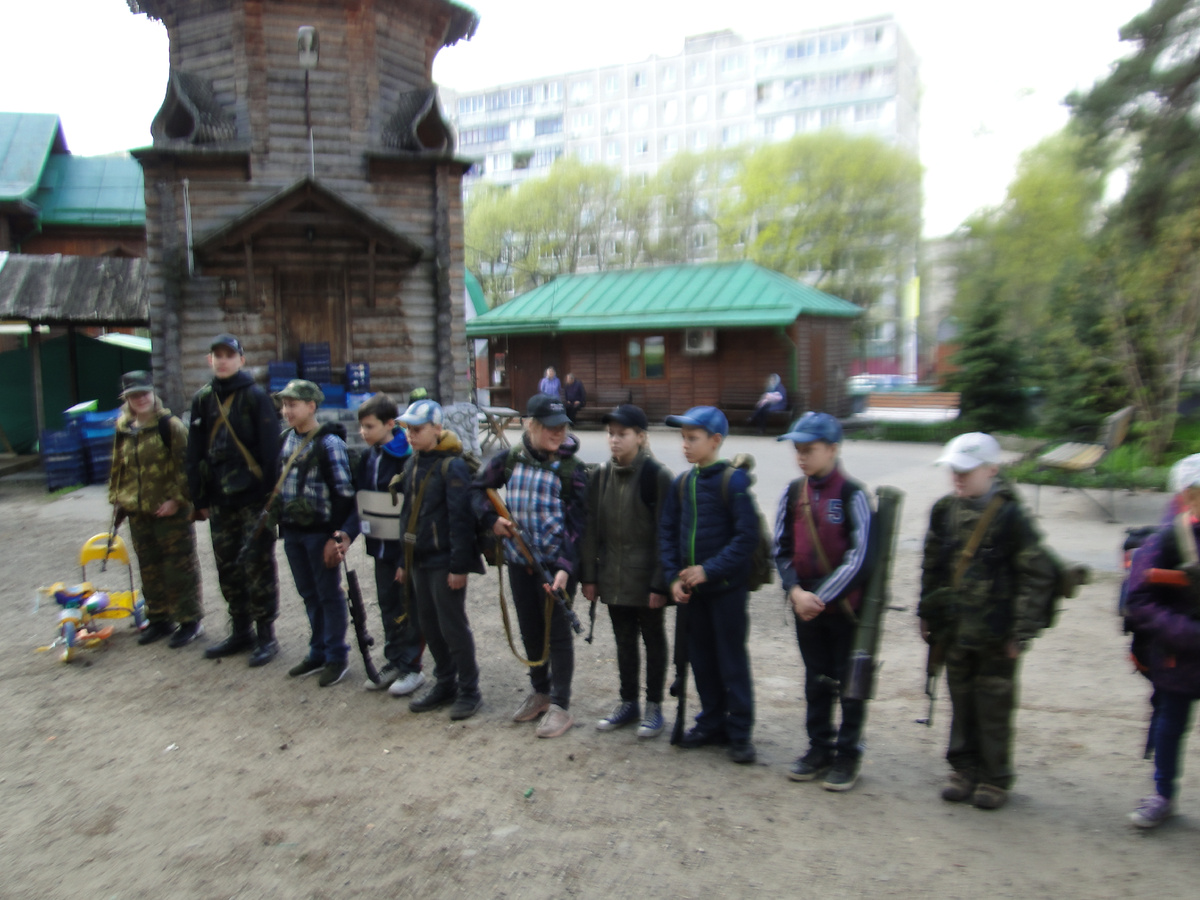 Построение перед походом