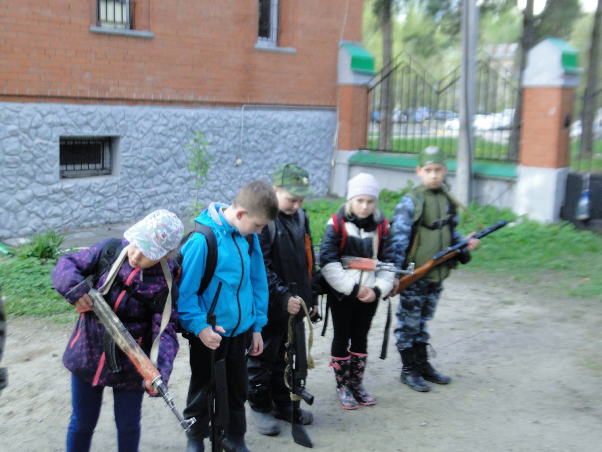 Построение перед походом