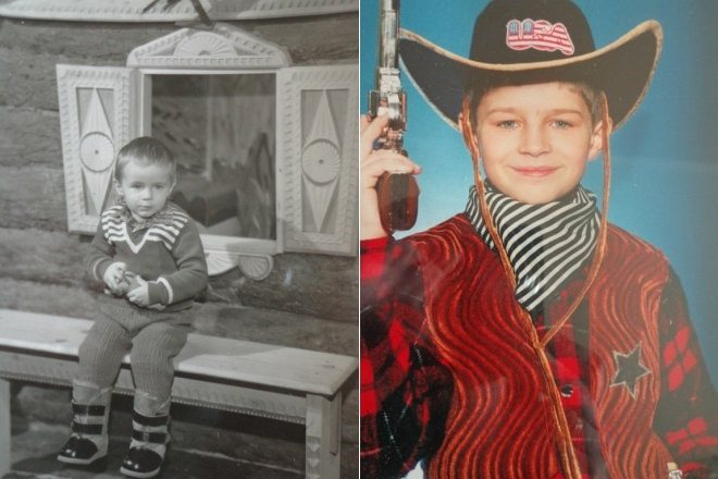 Сережа в детстве 