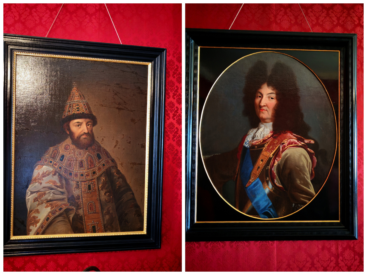 Алексей Михайлович Романов и Людовик XIV Бурбон