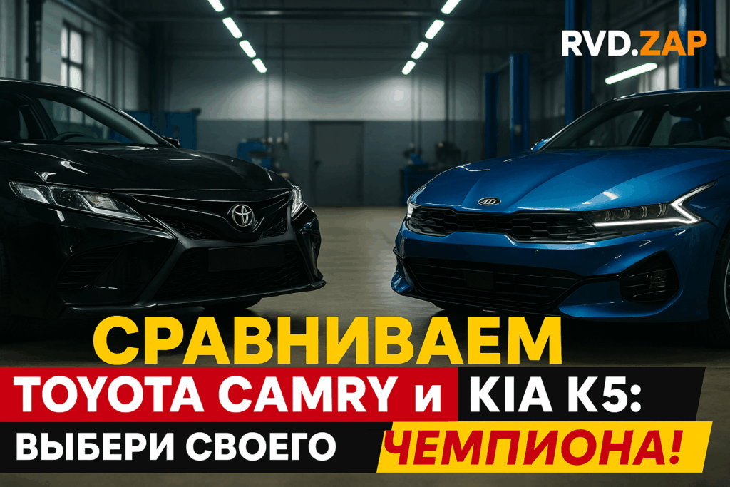    Тойота Камри и Киа K5: анализ и различия admin