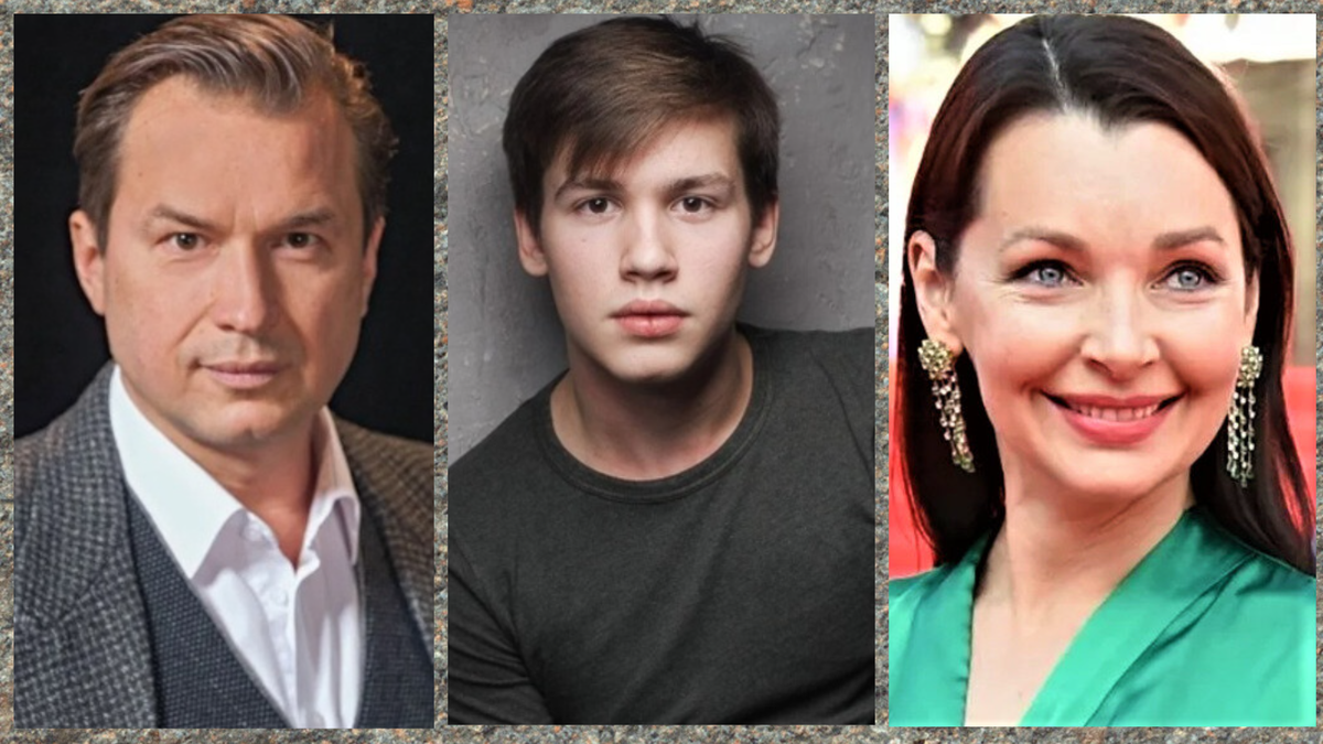 Артем с отцом и матерью