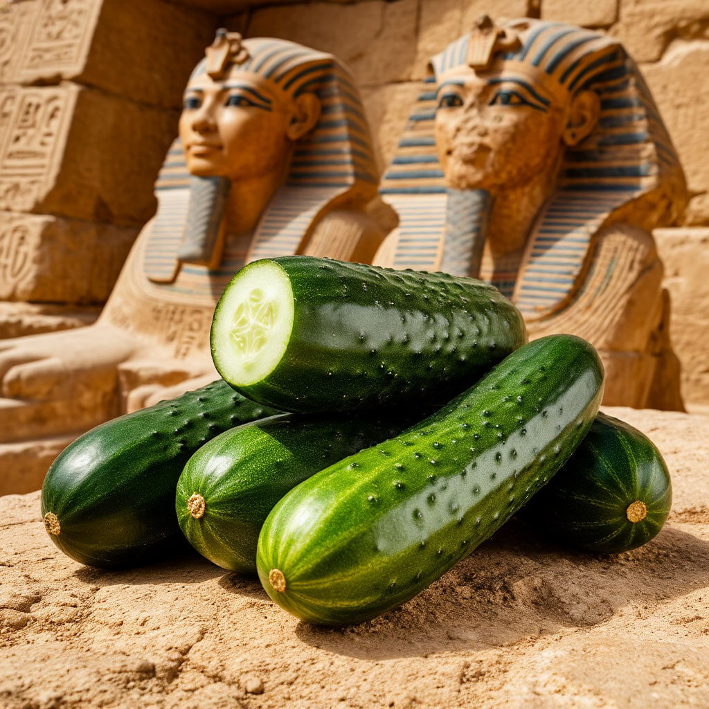 Даже фараон любил огурчик! И ты возлюби, аки ближнего своего!