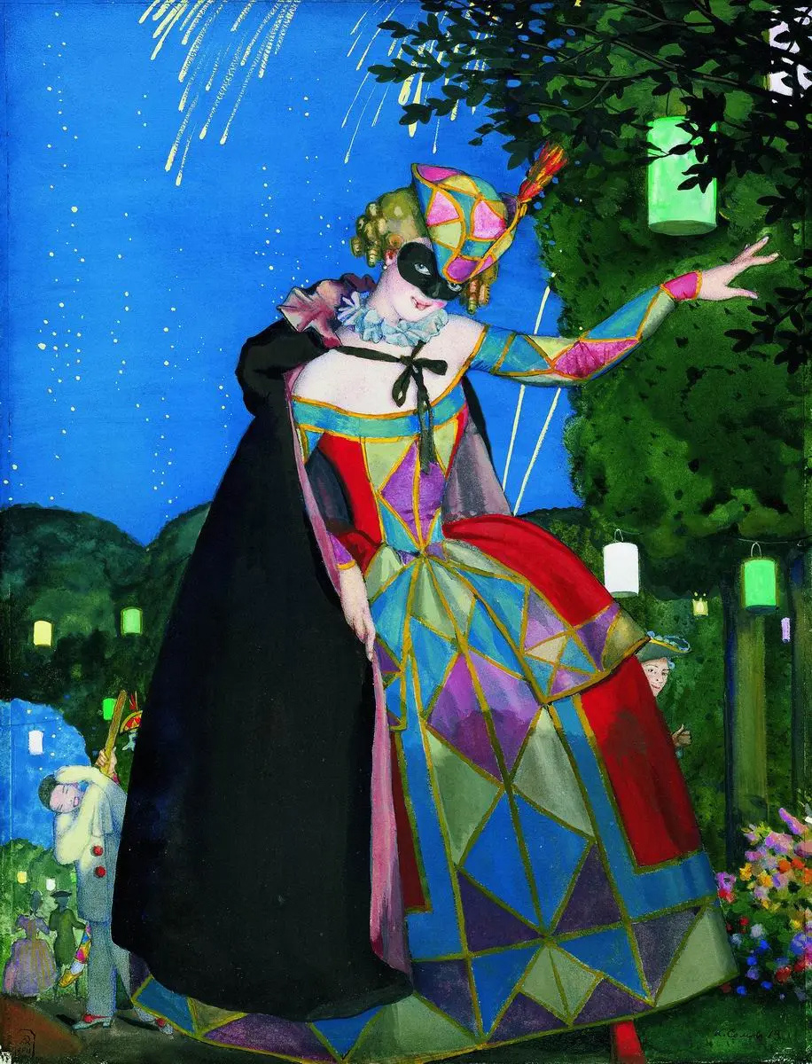 Константин Сомов, "Язычок Коломбины"