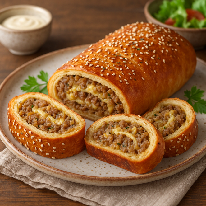 Рулет с начинкой из теста в духовке рецепты от Дарики