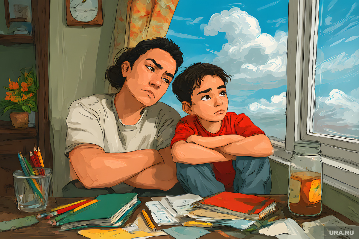 В Госдуме подвергли сомнению идею спонсировать обучение детей мигрантов русскому языку за счет государства. Фото: создано в Midjourney © URA.RU