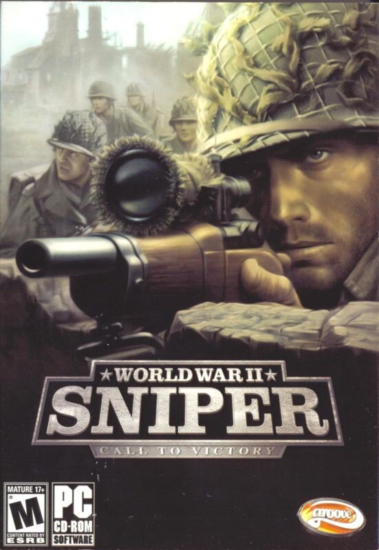 Обложка компьютерной игры World War II Sniper: Call to Victory, официальная, зарубежная версия