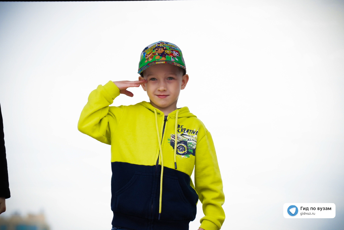 «Юный пожарный». Фото СМИ «Гид по вузам».