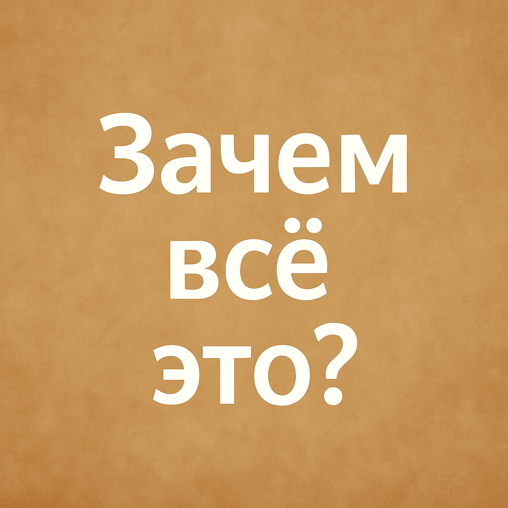 Я начал писать, потому что сам часто не понимал, что со мной происходит. Просто хочу делиться тем, что чувствую и понимаю, когда учусь разбираться в себе. Без сложных слов, без масок. По-человечески. Вдруг тебе это тоже нужно.