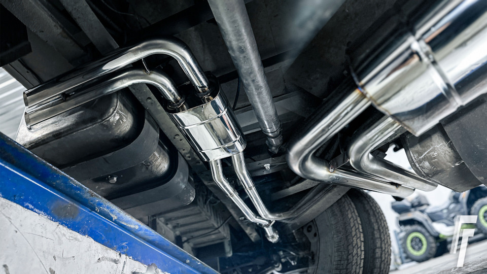 Новая выхлопная система на GAZelle NEXT