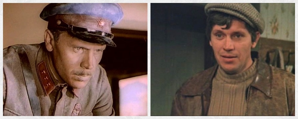 Владлен Бирюков. кадры из фильмов "Вечный зов" (1973-1983)  "Молодая жена" (1978)