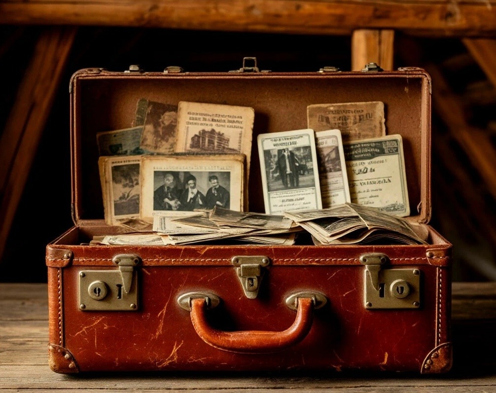 Как отреставрировать старый чемодан?