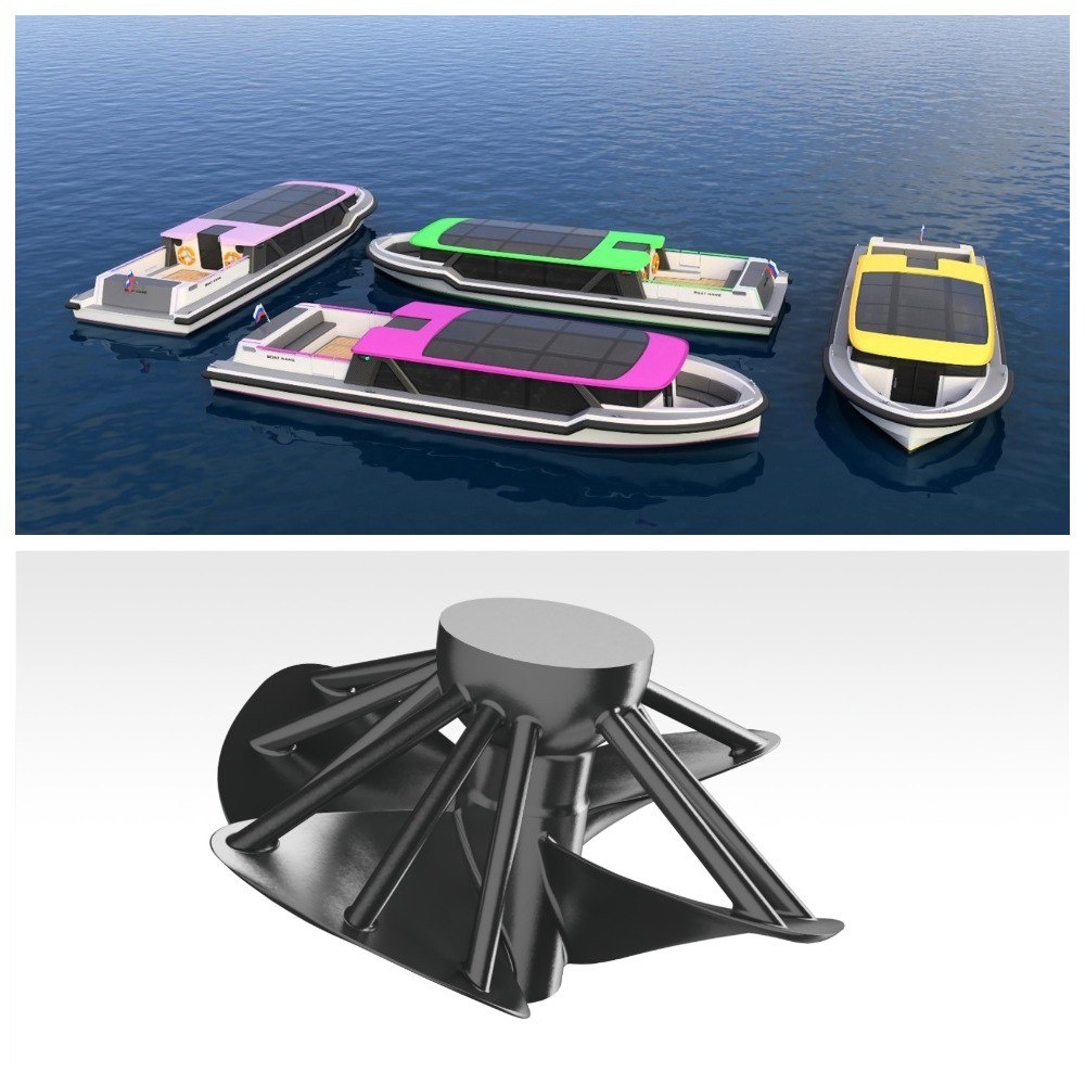   Гребной винт для судов проекта SP15