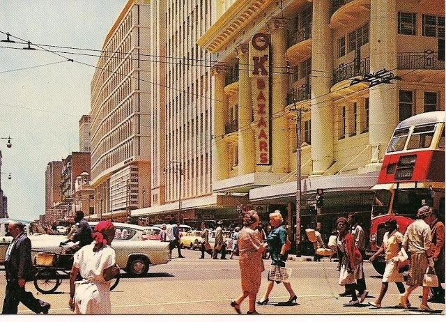 Йоханнесбург, ЮАР. 1970-е годы.
