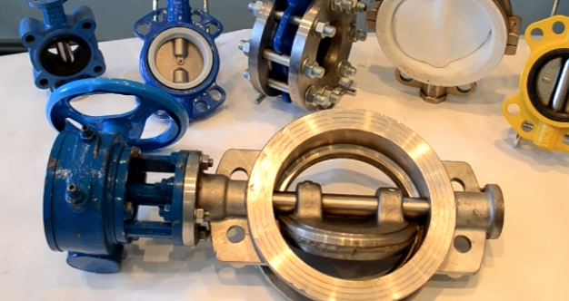 Дисковый фланцевый затвор