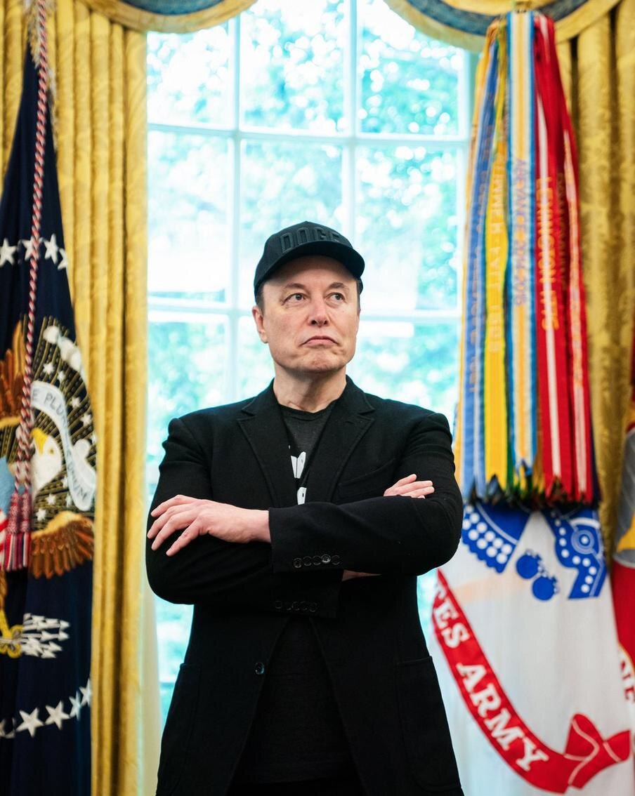 Бизнесмен Илон Маск. @ Allison ROBBERT / AFP 