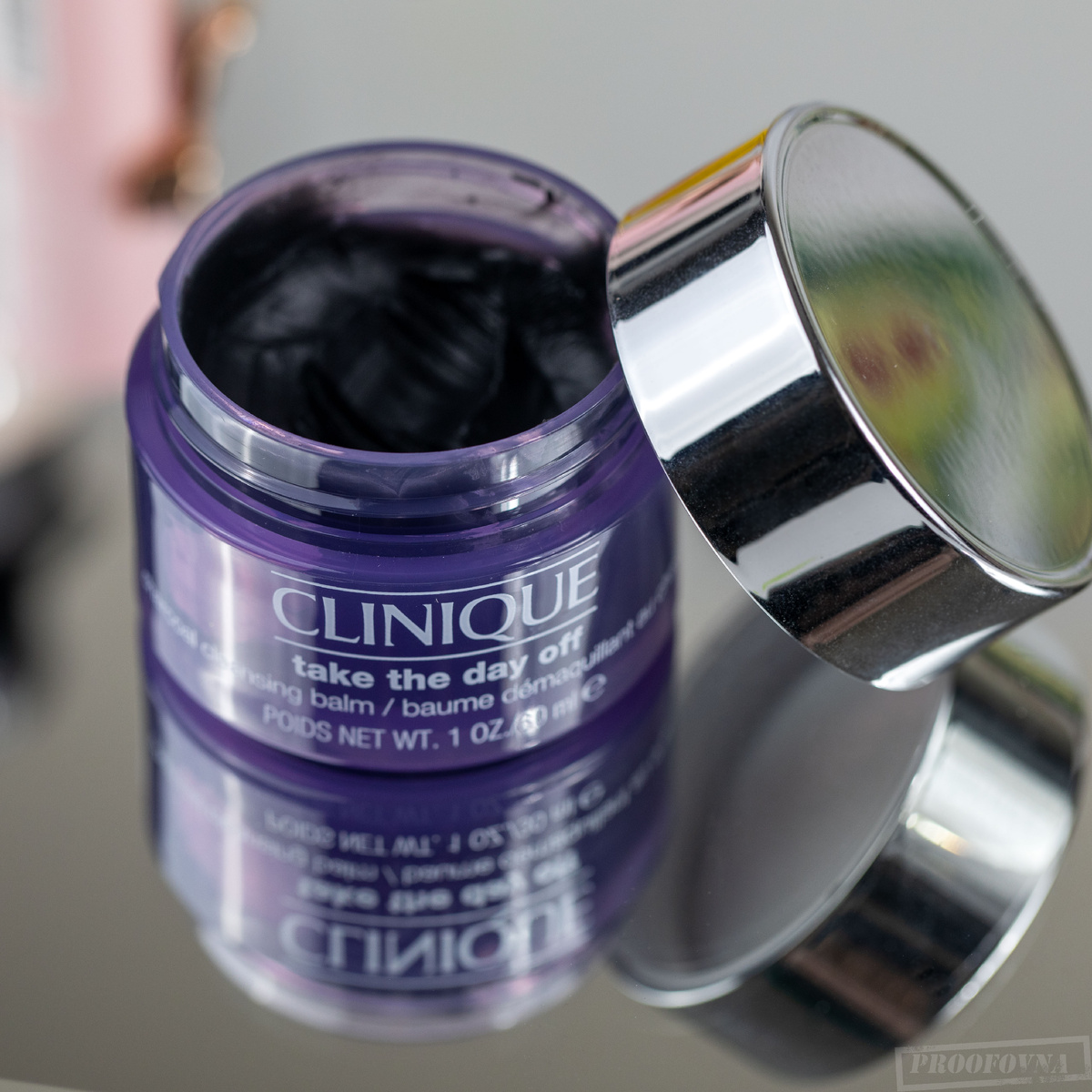 Бальзам для снятия стойкого макияжа Clinique Take the day off charcoal balm