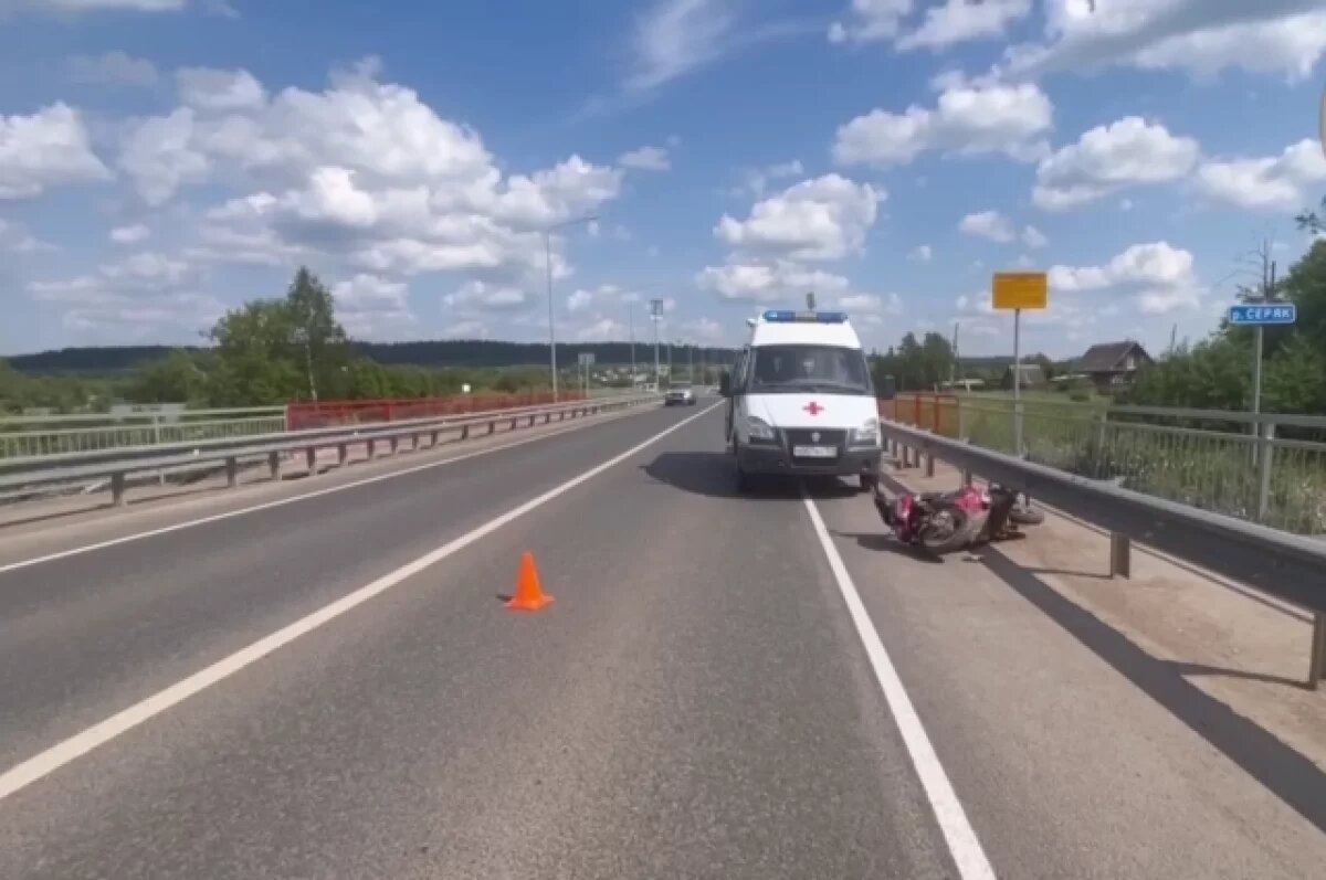   В Пермском крае в результате ДТП погиб водитель мопеда