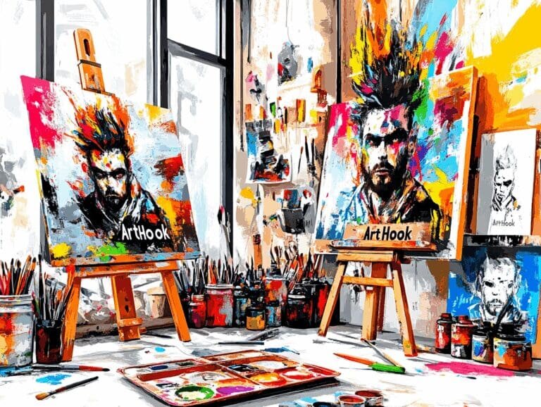    Картина ручной работы на заказ: создайте уникальный арт-подарок, который запомнится навсегда Art-Hook.Ru