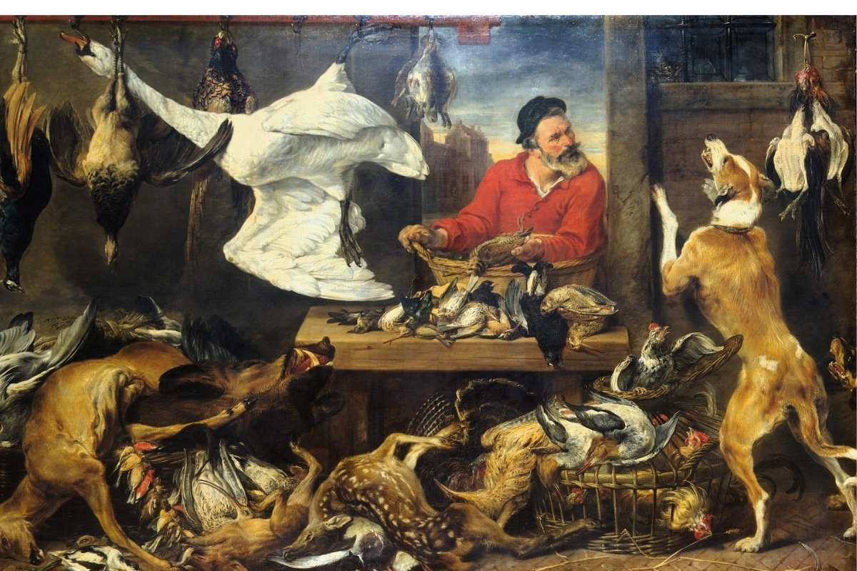 «Лавка дичи», Франс Снейдерс, 1618-1621 гг., Эрмитаж
