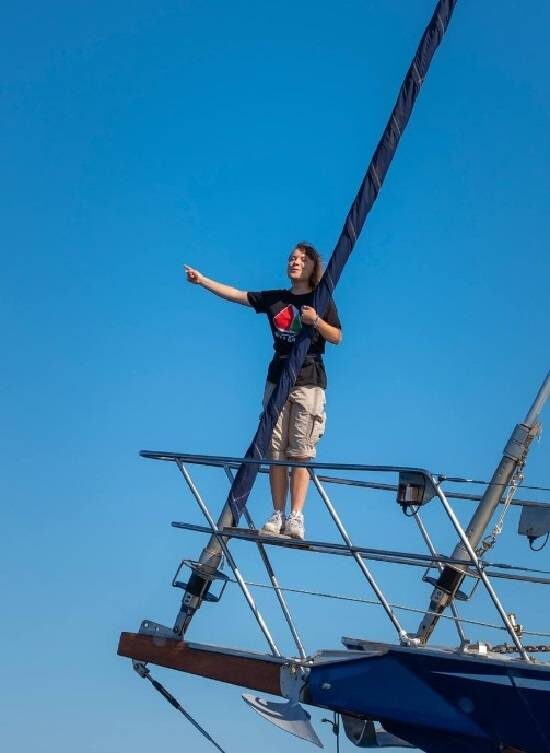 Грета Тунберг (фото: Instagram (принадлежит Meta, признана экстремистской организацией и запрещена на территории РФ)/ gazafreedomflotilla)